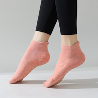 Calcetines de Yoga Antideslizantes para Mujer, Venta al por Mayor, Agarre Antideslizante para Pilates