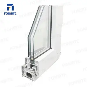 Fonirte Brand Customized Color Thickness Casement Series Doors and Windows Upvc Weather-Resistant Profiles