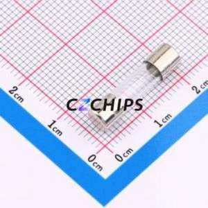 0217001.MXP One-Time Fuse D5.2xL20mm Fuse ( Type: Glass Tube Fuse )( Rated Current: 1A ) - Product Image 2