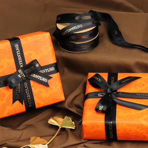 Bán Nóng Bán Buôn Tùy Chỉnh Sinh Thái Thân Thiện Pre Tied Satin Quà Tặng Đóng Gói Ribbon Cung Với Vòng Đàn Hồi - Product Image 5