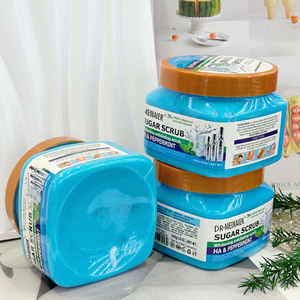 Hochwertiges Minz-Meersalz-Badesalz Peeling-Zucker 650g Hyaluronsäure Feuchtigkeitsspendendes Reinigendes Peeling-Scrub - Product Image 4
