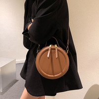 Offre Spéciale mignon rond femmes sacs à bandoulière en cuir PU Lades sacs à main mode femmes sacs à main et sacs à main Bolsos Para Mujeres