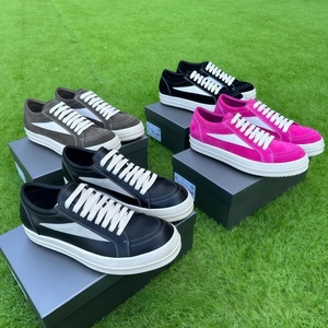 2026 Scarpa Casual Unisex di Alta Qualità, Sneaker Nera con Lacci, Design di Lusso Owens, in Pelle con Suola Spessa - Product Image 2