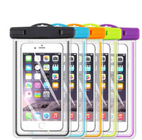 Sac de téléphone portable Unionpromo, transparent, en ABS+PVC EVA, étanche, design sportif, pour téléphones de 5,5 pouces, 21*10,8 cm, 55g, CE