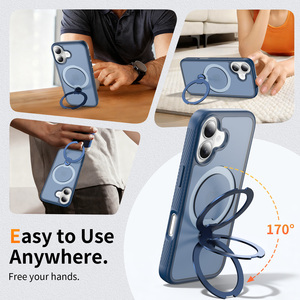 เคสโทรศัพท์มือถือคุณภาพสูง ราคาถูกที่สุด แบบด้าน กันกระแทก รองรับการชาร์จแม่เหล็ก สำหรับ <span class=keywords><strong>iPhone</strong></span> 17 Pro <span class=keywords><strong>Max</strong></span> - Product Image 4