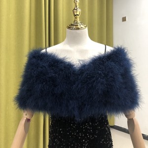 Manteau châle en plumes tissées décontracté pour femme, automne-hiver, à bouton unique, teint uni, chaud, entièrement doublé polaire - Product Image 2