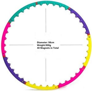 Hula Hoop Magnétique Détachable et Flexible à 8 Segments pour Adultes - Product Image 5