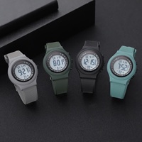 Jam Tangan Digital Pria Kustom untuk Olahraga Luar Ruangan, Jam Tangan Elektronik Tahan Air dengan Kronograf, Alarm Mingguan, Hadiah untuk Anak Laki-laki