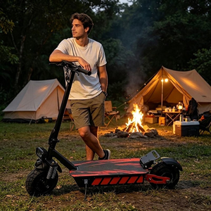Monopattino Elettrico Pieghevole per Adulti, 1200W Doppio Motore, Capacità di Carico 200KG, Telaio in Alluminio, Batteria al Litio, Autonomia Massima 35km - Product Image 5