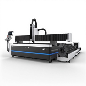 Cortadora Láser Industrial CNC de 1500W 3000W para Tubos Metálicos de Acero al Carbono y Aluminio - Product Image 1
