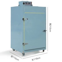 Rotatievoedseldroger met grote capaciteit, bakmachine voor fruit, thee, mango, granen & groenten