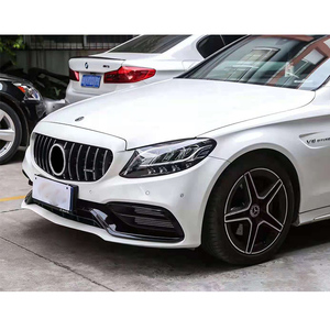 Kit de carrocería de parachoques de estiramiento facial automotriz para <span class=keywords><strong>Mercedes</strong></span> <span class=keywords><strong>Benz</strong></span> Clase C W205 2016 + actualización a C63 AMG. - Product Image 4