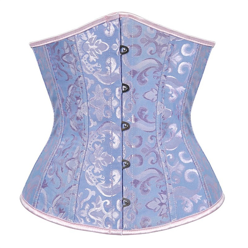 Plus Size Corset V Neck Tanks Bandage Short Crop Top Vest for Women Sexy Bondage Lace Up Bustier Corset