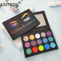 Palette de fard à paupières de maquillage végétalien à haute teneur en pigments palette de fard à paupières cosmétique imperméable à l'eau de marque privée