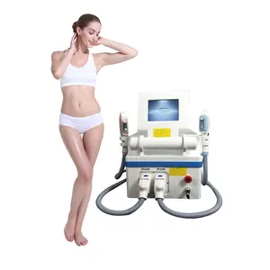 Double Handles Laser 360 Magneto Optical OPT Laser Skin Treatment Machine Best Hair Removal Machine For Salon