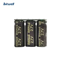 Module de supercondensateurs BITWELL BWC183S01A 336M 3-Series 8.1V/9V 33F - Sortie à broches terminales -40~+65 pour applications automobiles et sportives