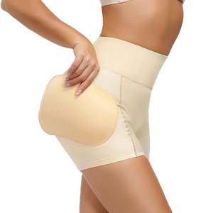 Al por mayor: Bragas de control de talla grande para mujer, transpirables, tipo pantalón corto levanta glúteos con almohadillas para caderas y glúteos, ropa interior con efecto de glúteos grandes - Product Image 2