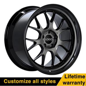 Juego de 2 Ruedas Forjadas de 17 18 19 20 21 22 24 Pulgadas 5x120 5x114.3 5x112 para <span class=keywords><strong>BMW</strong></span> M E92 E93 <span class=keywords><strong>E46</strong></span> G23 M4 F82 Mercedes LM-R - Product Image 3