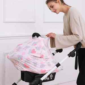 Cubierta de Lactancia para Niños y Niñas, Bonitas Fundas para Asientos de Coche con Diseño de Elefante - Product Image 2