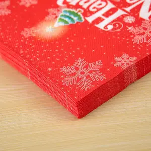 Printed Napkins Holiday Custom Paper Napkins Manufacturers Direct Supply