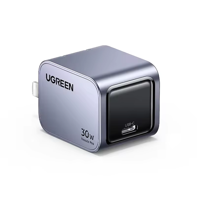 UGREEN Nexode Pro 30W USB C Charger PD 3.1 GaN Compact Fast PPS Smart Chip Wall Charger Power Adapter for Mobile Phone