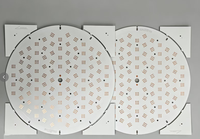 Circuit imprimé LED personnalisé en aluminium, épaisseur de la plaque de 1,5 mm, feuille de cuivre de 35 µm, circuit imprimé LED haut de gamme pour éclairage de plafond
