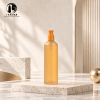Bouteille pompe PET personnalisée 300ml 80ml 40ml vide et rechargeable pour shampoing, après-shampoing, gel douche et emballage de produits capillaires