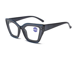 Gafas de lectura fotocromáticas para hombre con montura de media luna y lentes metálicas - Product Image 1