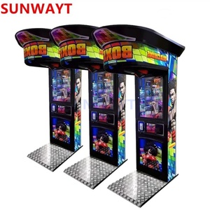 Vente en gros Parc d'attraction <span class=keywords><strong>Boxe</strong></span> Machine <span class=keywords><strong>de</strong></span> jeu d'arcade Big Punch Machine à poinçonner Simulateur d'anneau - Product Image 6