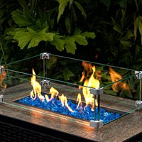 Verre recyclé de haute qualité, verre concassé, roches écologiques, résistant au feu, aménagement paysager pour salle à manger industrielle, salon