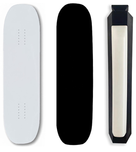 Tavola da allenamento per trampolino, sci e snowboard con fissaggi e barra di bilanciamento - Product Image 4