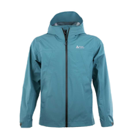 Veste d'extérieur en polyester imperméable et résistante au vent, idéale pour l'automne, pour le sport et les activités de plein air