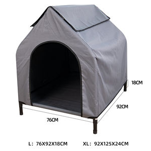 บ้านสุนัขสัตว์เลี้ยงขนาดใหญ่ระบายอากาศได้กันน้ำถอดออกได้สำหรับในร่ม - Product Image 4