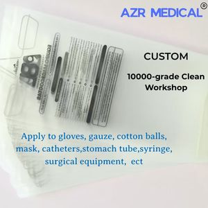 Sac médical personnalisé avec logo, épaisseur sur mesure, enveloppe de distribution médicale, sac d'emballage en LDPE PE pour pilules de <span class=keywords><strong>pharmacie</strong></span> - Product Image 3