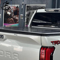 Cubierta de Caja de Camioneta Enrollable de Aleación de Aluminio para Automóvil, Cubierta Rígida para Camioneta Isuzu Dmax Ford F150 de 5.5 y 6.5 pies