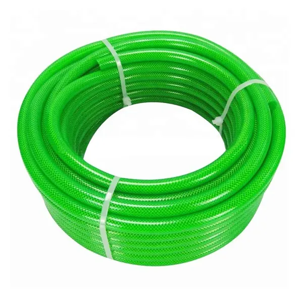 Tubo in PVC intrecciato in Nylon, tubo trasparente in PVC, tubo rinforzato con fibra di plastica Non tossica
