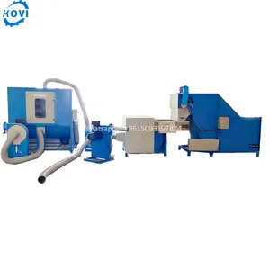 automation pillow filling production line fiber opening pillow filling machine