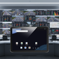 Tablette robuste 5G 10,1 pouces Chainway P100 Android 14 avec lecteur de codes-barres 2D pour le suivi des camions routiers