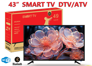 Téléviseur intelligent LCD 4K Ultra HD sans cadre de 65, 75 et 85 pouces, Android HDR WIFI, grand écran, divertissement familial - Product Image 5