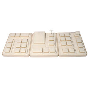 木製ジュエリーディスプレイセット、指輪ディスプレイ、小売店向けジュエリーディスプレイ（カスタムメイド） - Product Image 3