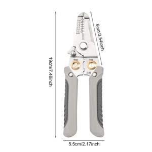 Filo Stripper derustation pinze multiutensile <span class=keywords><strong>Ire</strong></span> Stripper cavo elettrico Stripper taglierina multifunzione filo riparazione utensili pinze - Product Image 5
