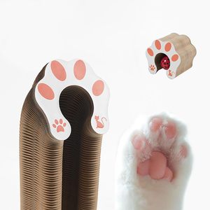 Griffoir en carton pour chat, jouet interactif pour chat, jouets à forme changeante, jouet à griffer pour chat - Product Image 4