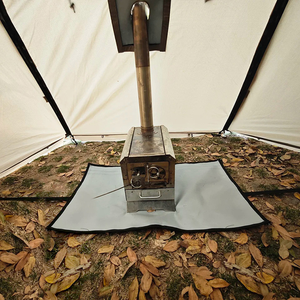 <span class=keywords><strong>Tente</strong></span> <span class=keywords><strong>tunnel</strong></span> étanche à double couche pour 1 à 2 <span class=keywords><strong>personnes</strong></span> résistante au feu avec jupe à neige Structure d'une chambre à coucher - Product Image 5