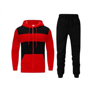 <b>Men</b> Acid Washed Hoodie and Straight Leg Vintage <b>Pants</b> Heavyweight Cotton Fleece Zipper Tracksuits with Your Own Logo Sweatsuit - Product Image 1