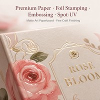 Boîte en papier sur mesure élégante pour bouteille, vernis brillant UV sélectif, emballage de maquillage, pochette d'expédition, crème pour le visage, directement de l'usine
