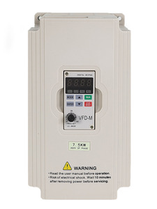 Variador de Frecuencia Variable (VFD) Trifásico de 7.5KW 380V, Tres Entradas y Tres Salidas, Modelo VFD075M43A, Fabricado en China - Product Image 2