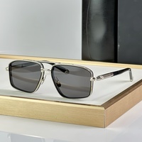 MAY NANAI 57-17-145 Lunettes de soleil de haute qualité pour hommes et femmes, lunettes de soleil de créateur, style punk classique, luxe, acétate, UV400