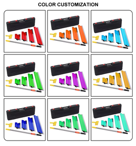 Dingyue vách thạch cao công cụ làm mịn thìa thép không gỉ skimming lưỡi thiết lập cho nhanh chóng Putty ăn skimming lưỡi vách thạch cao - Product Image 6