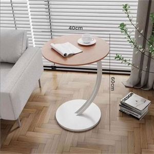 Salon Canapé Buffet Lumière De Luxe Ronde Petite Table Basse Amovible Table et Chaises Meubles Balcon Armoire De Rangement - Product Image 6