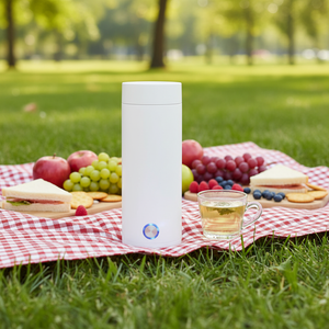 Bouilloire électrique sans fil portable pour faire bouillir et maintenir l'eau chaude, idéale pour le thé, le café et les voyages - Product Image 1